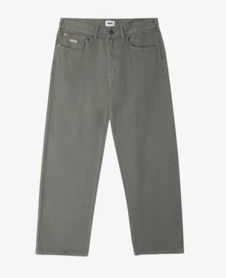 Obey Men's Denim Jeans Bigwig Baggy Laurel Wreath Size 32 NWT