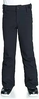 [Roxy] Girls Creek Snow Pants (True Black (KVJ0), Large (12))