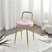 Chair,Dressing Chair Makeup Stool Dressing Table Stool Petal Chair/Roze/33 * 63Cm