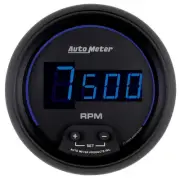 Auto Meter 3-3/8 Cobalt Digital In-Dash Tach - Black