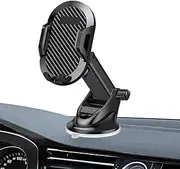 Suction Phone Holder,Suction Phone Mount - Multifunctional Smartphone Bracket with Strong Grip for Truck Dashboard Window Vehicle Navigation