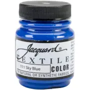 Jacquard Textile Color Fabric Paint 2.25oz Sky Blue