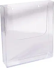 Homoyoyo Flyer Wall Display Stand A4 Office Magazines Holder Space-Saving Paper Organizer