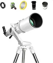 Astronomy Telescope 102Mm Space for Children's Refractor BeginnersMonocular Kids' Gift Outside ng Scope