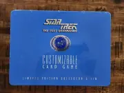 STAR TREK The Next Generation Decipher CCG Limited Collector's Tin SEALED