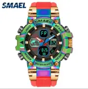 SMAEL Men Digital Sport Watches Waterproof Male Multi Watch