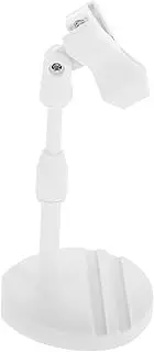 Baluue Nail Lamp Holder Nail Polish Telescopic Bracket Lamp Desktop Bracket Nail Manicure Lamp Stand Rotatable Bracket Manicure Drying Lamp Stand Manicure Dry Lamp Stand White Plastic