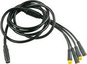 Electric Bike Accessories 1T4 Cable, Waterproof 8 pin Main Wiring Harness Cable Julet Type, Extension Cable Controller/Ebrake/Throttle/Display ​Ebike Conversion Kit, Accessary Electric Bike Connector