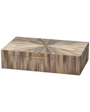 Jamie Young Palm Marquetry Box