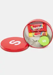 [Centric Beauty] Skittles Beauty Gift Tin Lip Balm Set