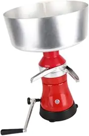"Abbraccia" Manual Small Milk Cream Separator Milk Centrifugal Universal Utility Tool Hand Operated Skimming Machine for Kitchen Home
