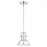Westinghouse 63086A Boswell 1-Light LED Mini Pendant with Frosted Prismatic Lens