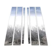 6pc Stainless Steel Pillar Post Covers for 2017-2022 Nissan Armada (for: Nissan)
