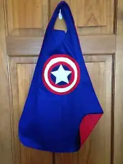 Captain America Kids Superhero Cape/Costume