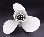 Boat Engine Aluminum Alloy Propeller 11 1/8x13-G for Yamaha Suzuki Honda Tohatsu 40HP 50HP 55HP Outboard Motors 11 1 /8 x 13 -G