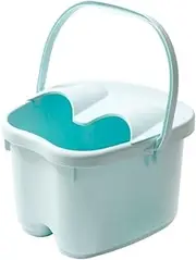Foot Bath Bucket Cold Hot Water Foot Massaging Spa Bucket Basin Tub for Men Women Feet Deep Foot Bath Barrel Foot Bath Bowl(Blue)