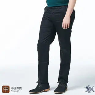 【NST JEANS】黑鳶 夏薄款滑爽柔軟優質純棉 斜插口袋微彈休閒男褲-中腰直筒(390-5756)