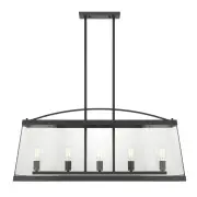 Colair 5 Light Solid Brass