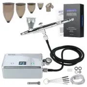 Master Airbrush Powerful Cordless Airbrushing System Rechargeable Air Compressor
