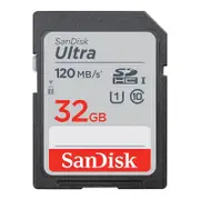 SanDisk Ultra Memory Card 32GB SDHC Class 10 [SDSDUN4-032G-GN6IN]