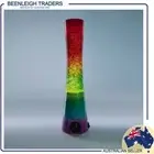 Rainbow GLITTER MOTION LAMP BUILT IN BLUETOOTH SPEAKER Australian Compliant New