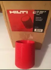 NEW 244254 HILTI CP 680-P 4" Extension Tube Firestop CP680P 4 Inch