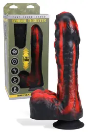 Fort Troff Tendril Thruster 8.5" Mini Red Sex Machine