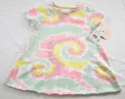 girl's Bowtism ruffle pants & top size X Small (2) lemon & navy blue soft new