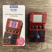 ZOOM MS-60B+ Bass Multi-Effects Pedal | Box & Accessories - (New Condition)