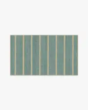 90' x 150' | Machine Washable Runner Rug | Kid & Pet Friendly | Indoor Rug | Malibu Blue Re-Jute Rug by Gray Malin | Ruggable