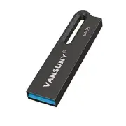 64GB Flash Drive Metal Waterproof USB Drive USB 3.0 Ultra High Speed Memory
