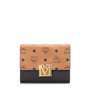 LOGO pattern wallet One size black