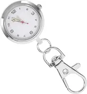 [Holibanna] Keychain Large Dial Fob Watch Clip Watch Clip on Watch Watch Waterproof Watch Clip on Watch Medical Watch Boys Watch Purple Watch Watch for Alloy