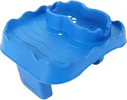 Hot Tub Table Tray Adjustable Anti Slip Side Table for Swimming Pools SPA Bathtub (Blue)