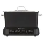 Versatility Plus Slow Cooker, Large-Capacity Non-Stick Multicooker with Varia...