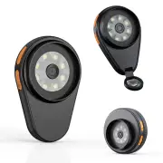 Handheld Digital Microscope 2MP 500X Magnification Autofocus Lens 8 LED Lights Portable Type-C Charging 2 Inch IPS Scree