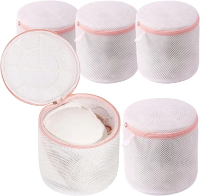 Laundry Bags Mesh Bra Washing Bags for Delicates 5 Pack, Lingerie Bag for Washin