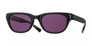 Eyevan Malecon-Sun-E PBK/DP Men's Sunglasses Black Size 53