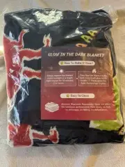 Dino Throw Blanket, Glow in The Dark Dinosaur Blanket for Boys & Girls 50"X60"