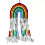 Macrame Rainbow wall hanging decoration