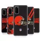 OFFICIAL NFL CLEVELAND BROWNS LOGO SOFT GEL CASE FOR SAMSUNG PHONES 1