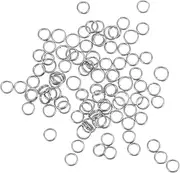 100Pcs Fishing Double Turning Rings Connectors for Lures and Hooks Durable and Fishing Accessories for Enthusiasts and Amateurs
