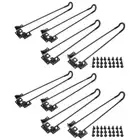 32/42cm 4 Folding Legs Assembly for Outdoor Coffee Table Laptop Table Mini Desk