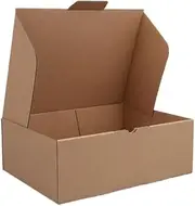 Die Cut Brown Mailing Box 270 x 200 x 95mm Pack of 100 - Corrugated Cardboard Shipping Box B292