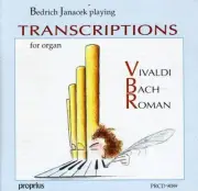 Vivaldi / Bach / Rom - Transcriptions for Organ [New CD]