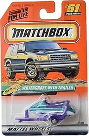 Matchbox [Watercraft with Trailer, Beach #51