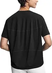 [Origiwish] Women's Short Sleeve Workout T-Shirt Loose Fit Athletic Gym Shirts Casual Running Yoga Tops
