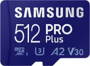 Samsung 512GB PRO Plus MicroSD UHS-I Class 10 Temperature Proof & Water Proof