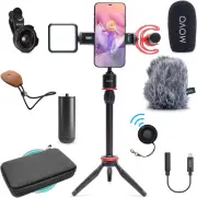 Ivlog1 Vlogging Kit for Iphone Lightning Compatible Youtube Starter Kit
