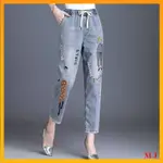 優衣庫 加大碼🔥PAL PALAZO JEANS WOMEN PLUS SIZE JEANS CARGO PANTS W